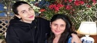 Why did Kareena go to sister Karisma's house?